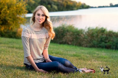 senior pictures by the lake, gibbon mn