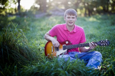 guitar senior pictures